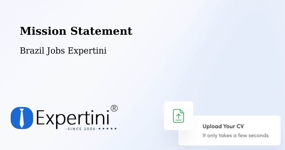 Mission Statement - Brazil Jobs Expertini