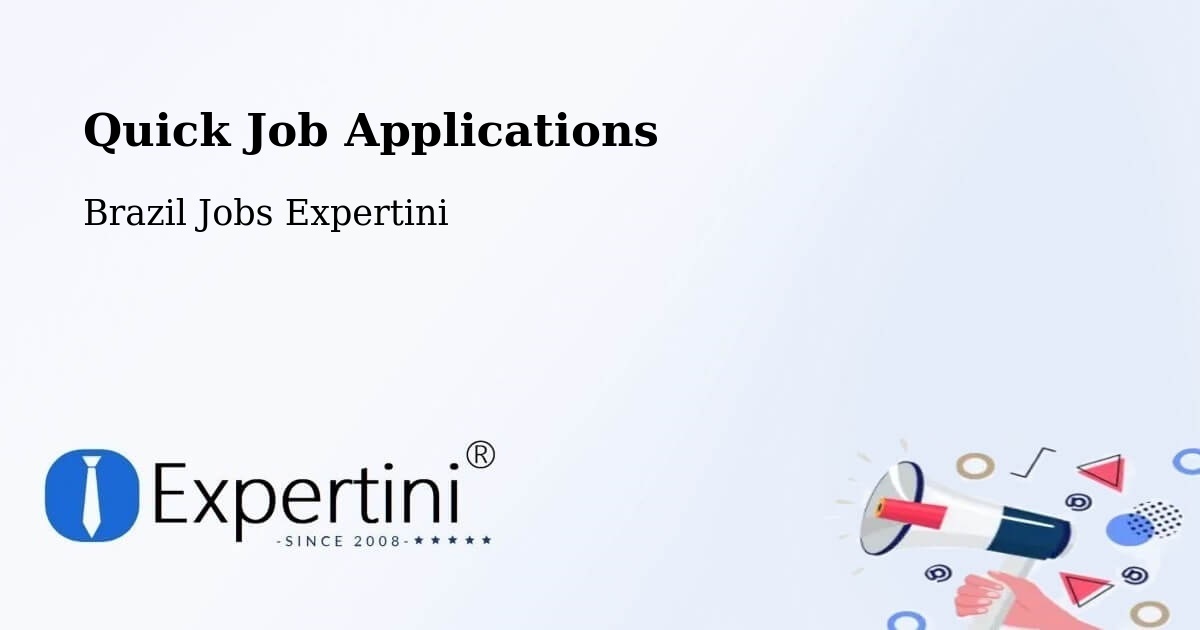 Quick Job Applications - Brazil Jobs Expertini